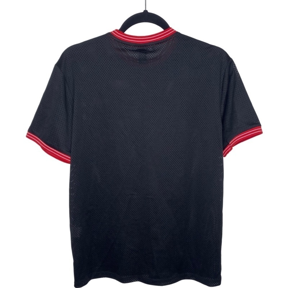 Forever 21 Men Jersey-like shirt - Black/Red/White - XS - Picture 4 of 8